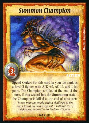 Summon Champion - Foil